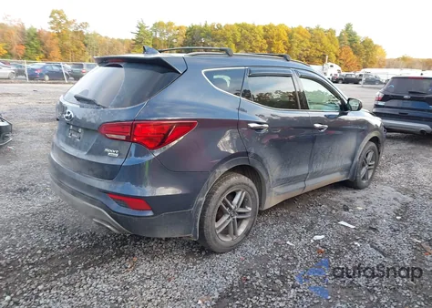 2017 Hyundai Santa Fe Sport 2.4L from USA, damaged, VIN 5NMZUDLB2HH028717